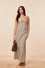 Fererra Dress - Tile Geo Silk