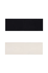 Monday Headband Set - Black/Ivory