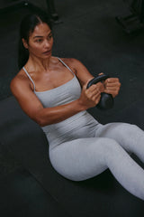Olympic Tank - Heather Grey