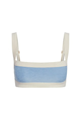Outpost Bra - Heather Sky/Ivory