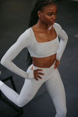 Bellevue Top - Heather Grey
