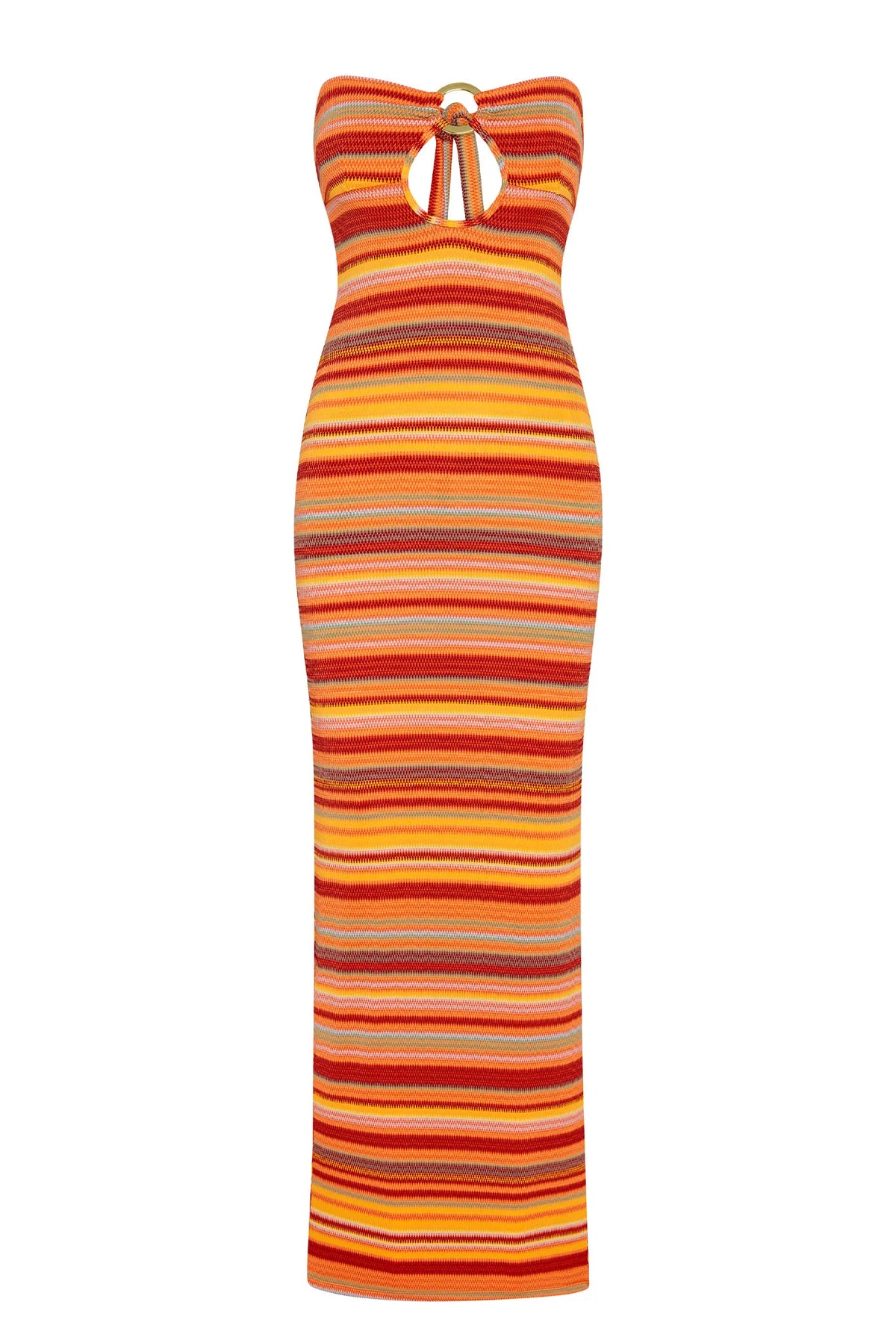 Montego Bandeau Dress - Sardinia Stripe
