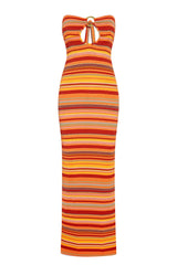 Montego Bandeau Dress - Sardinia Stripe