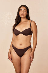 Seychelles Bottom - Espresso Wide Rib