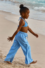 Tuscany Pant Kids - Azure