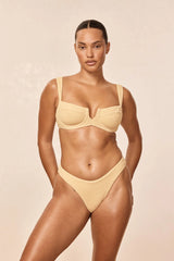 Clovelly Top - Raffia Crinkle