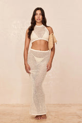 Fontelina Skirt - Ivory Petit Crochet