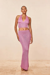 Fontelina Skirt - Moonlight Treble Knit
