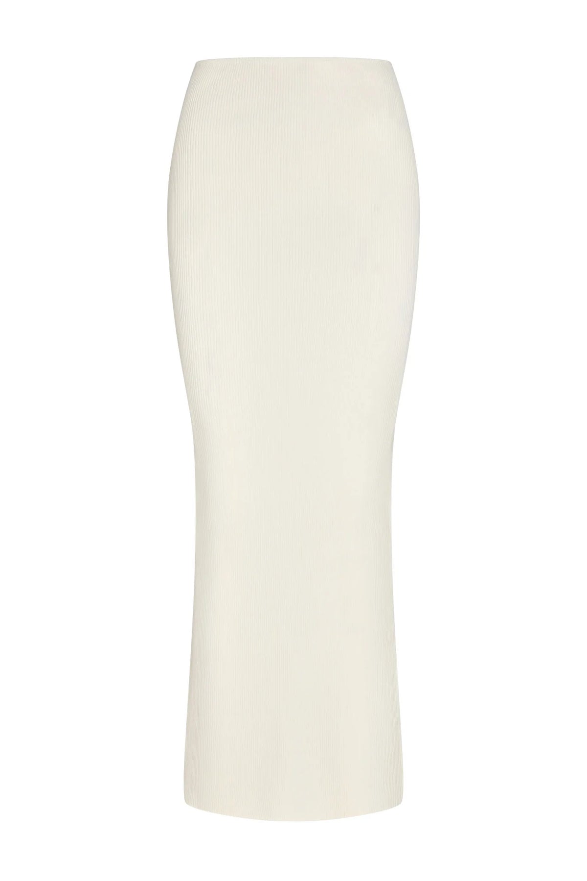 Fontelina Skirt - Ivory Knit Rib