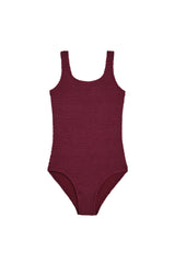 Sardinia One Piece Kids - Fig Crinkle