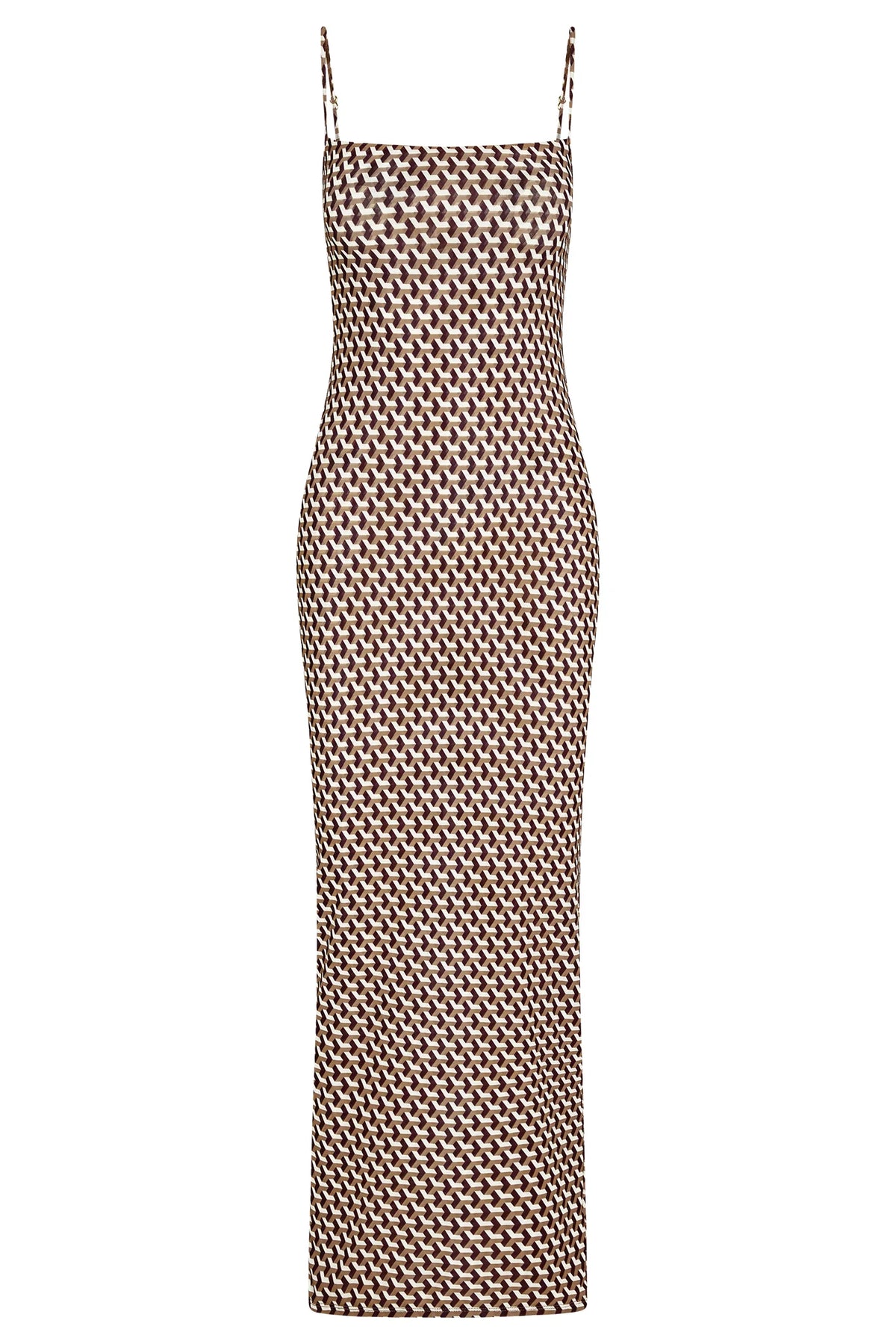 Provence Dress - Husk Geo