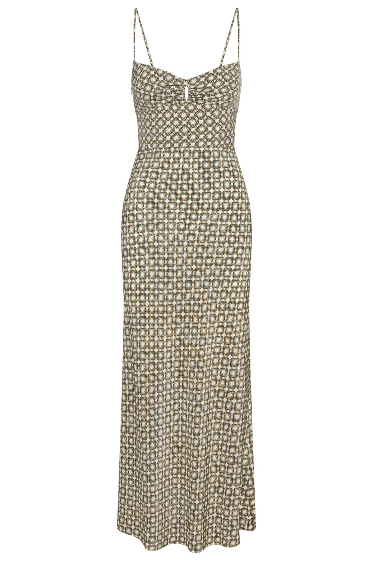 Fererra Dress - Tile Geo Silk