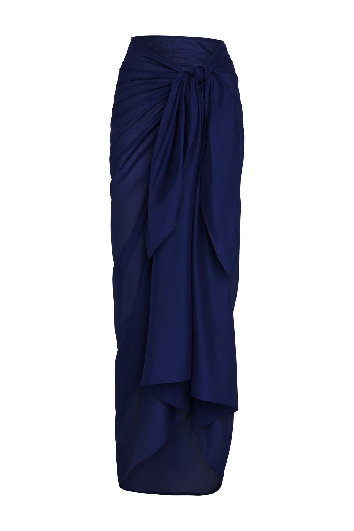 St. Tropez Sarong - Midnight Cotton Voile