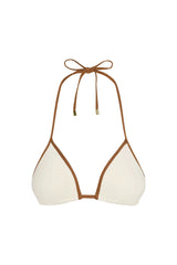 Palma Top - Ivory/Caramel