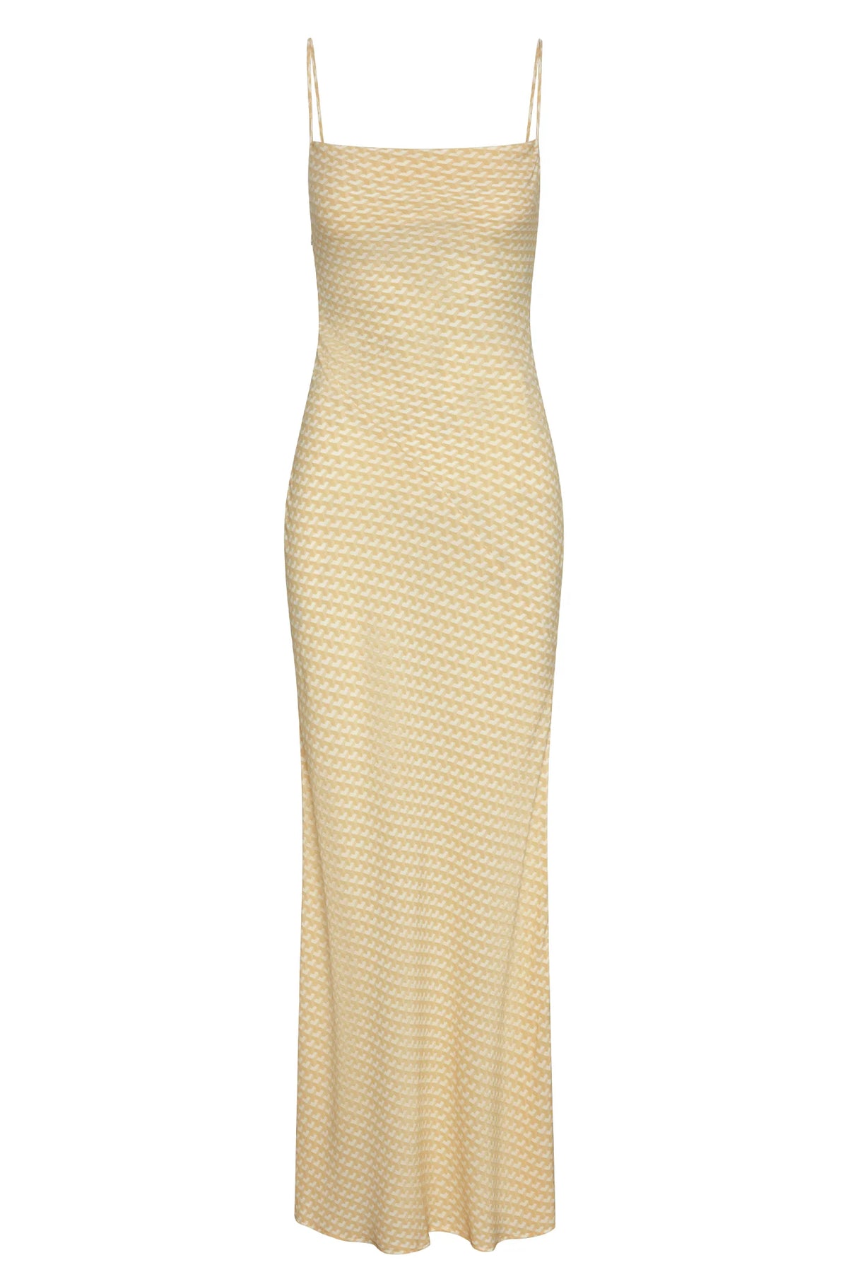 Cote D'azur Dress - Ivory Geo