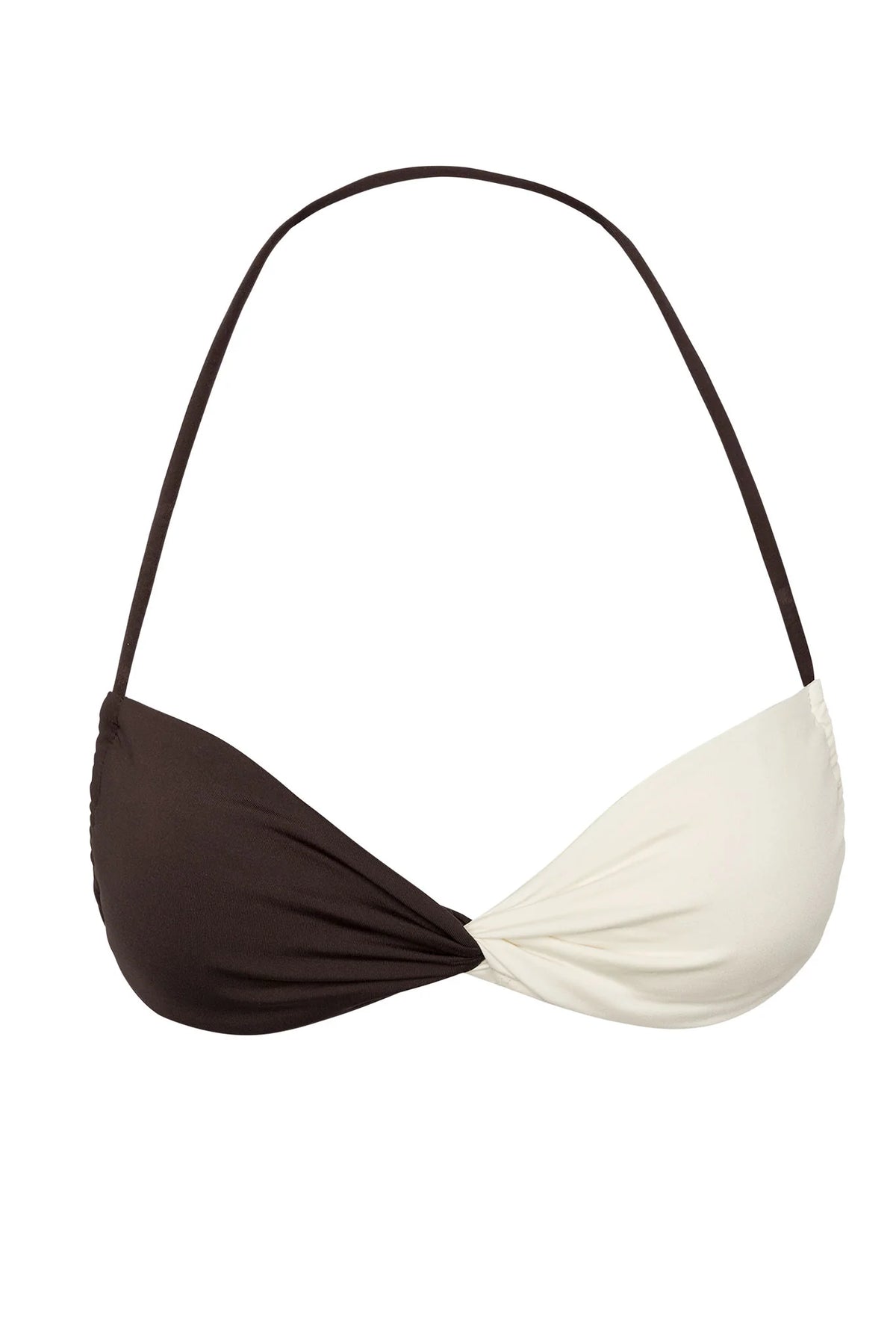 Tamarama Top - Espresso/Ivory