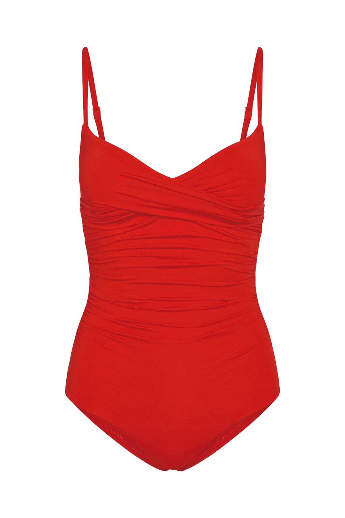 Bordeaux One Piece (Full Coverage) - Chili Pepper
