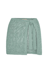 Santa Marta Sarong - Light Slate Petit Crochet