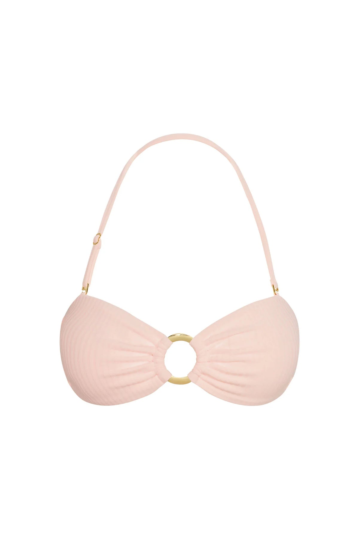 Costa Rica Top - Powder Pink Rib