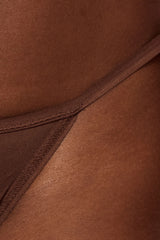 Monday G String 3 Pack - Mocha