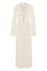 Corossol Dress - Ivory Lace Crochet
