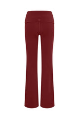 Melrose Flared Legging - Burgundy