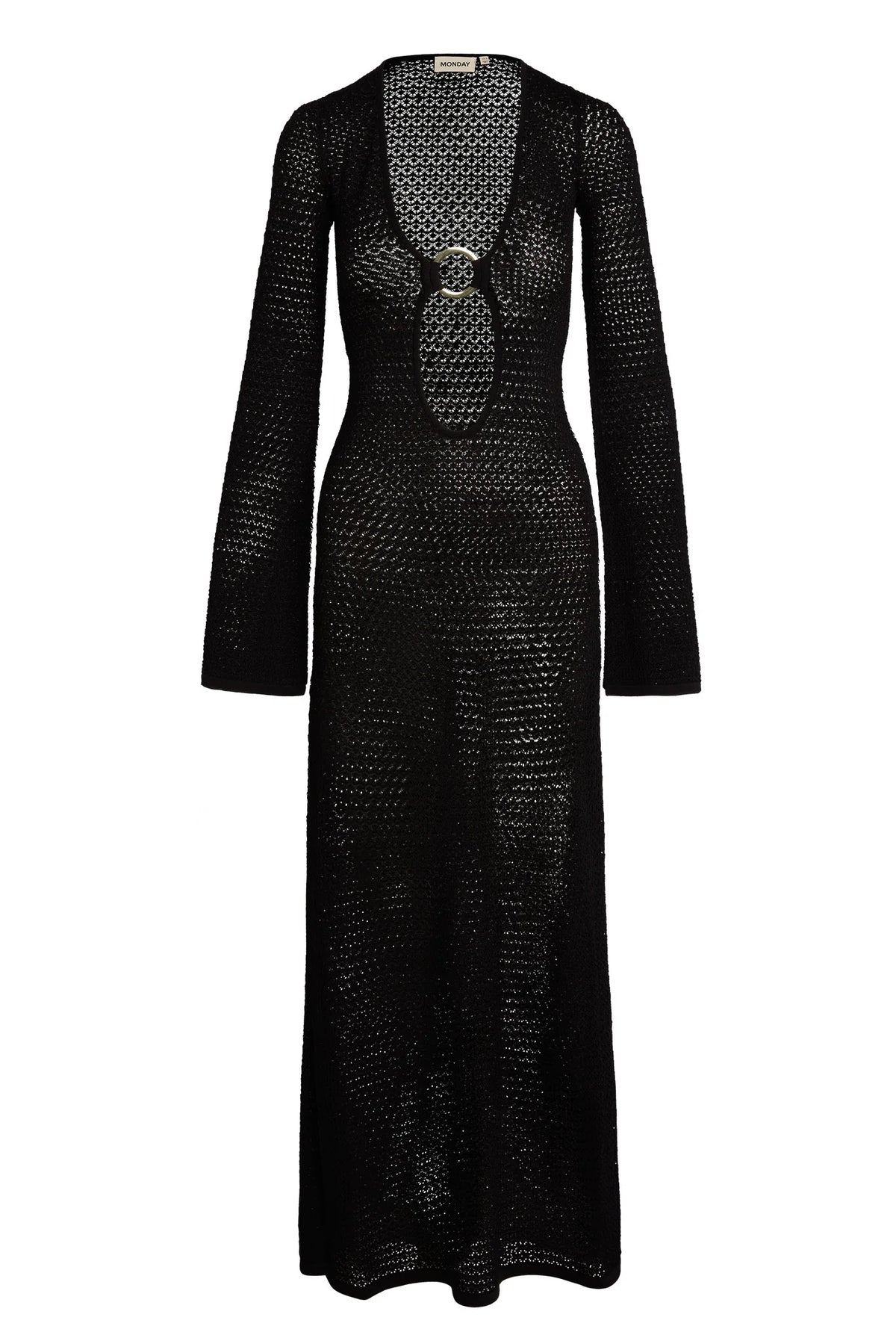 Montego Dress - Black Lace Crochet