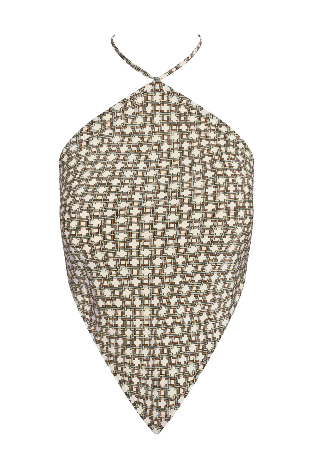 Prato Top - Tile Geo Silk