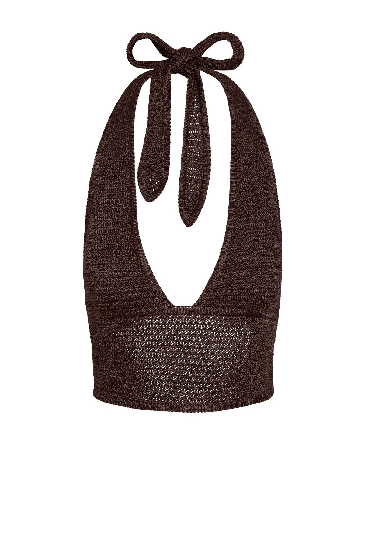 Toulon Top - Espresso Treble Knit