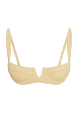Clovelly Top - Raffia Crinkle