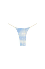 Barbados Bottom - Sky Gingham