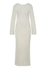 Cozumel Dress - White Crochet