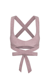 Hudson Bra - Heather Mauve