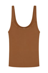 Devin Tank Long - Caramel Lightweight Rib