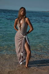 Marina Piccola Sarong - Husk Geo