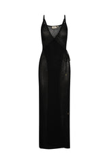 Levanzo Dress - Black Lace Crochet