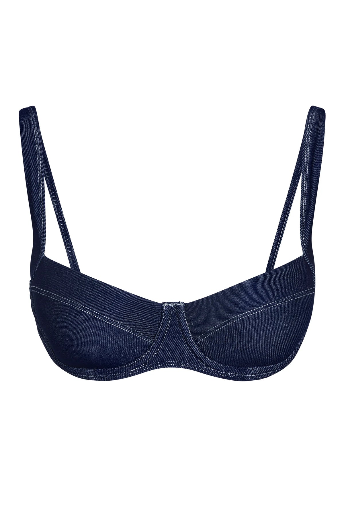 Sorrento Top - Blue Denim