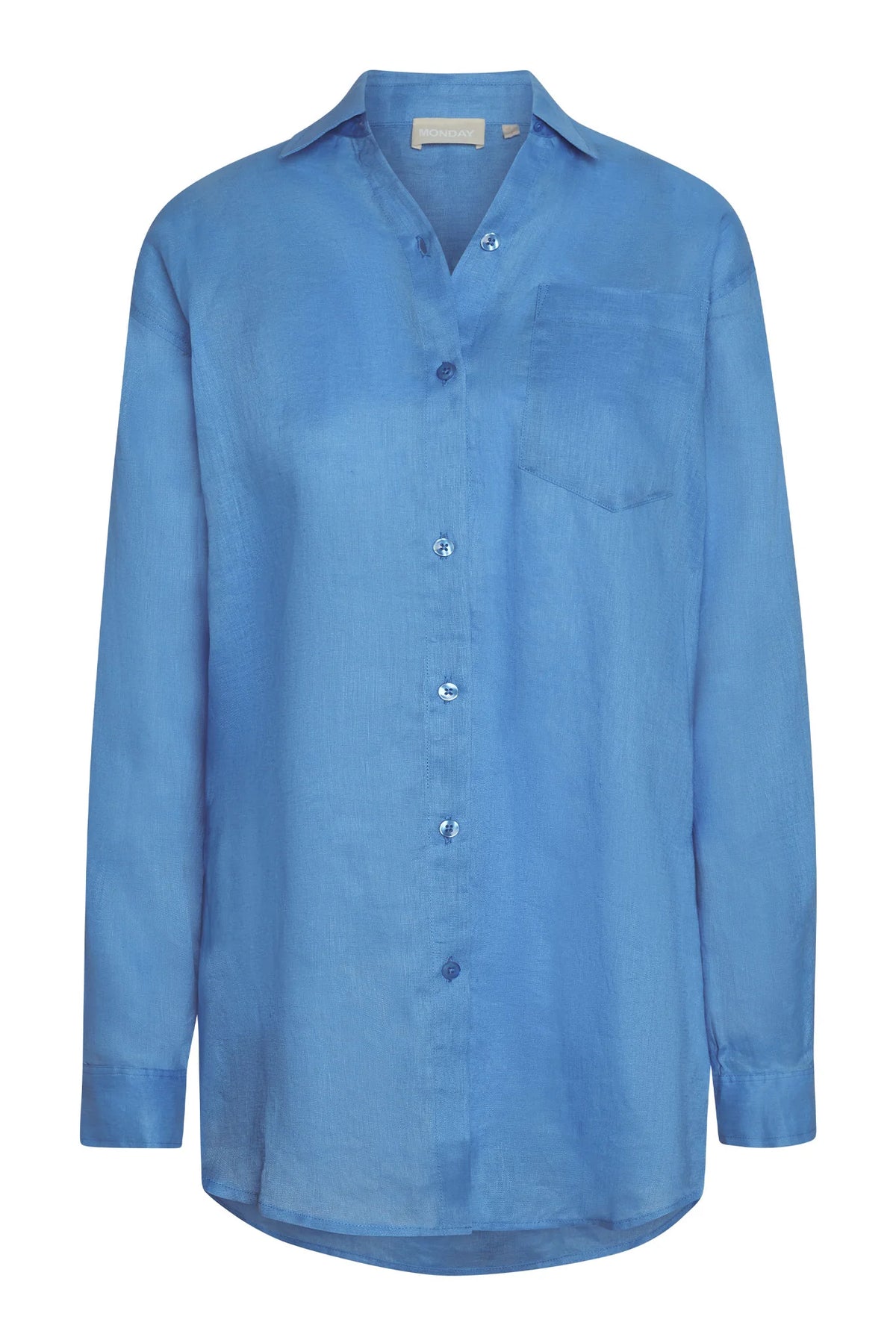 La Jolla Shirt - Azure Linen
