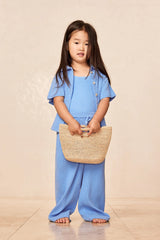 Sardinia One Piece - Azure Crinkle