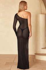 Palermo Dress - Black Lace Crochet