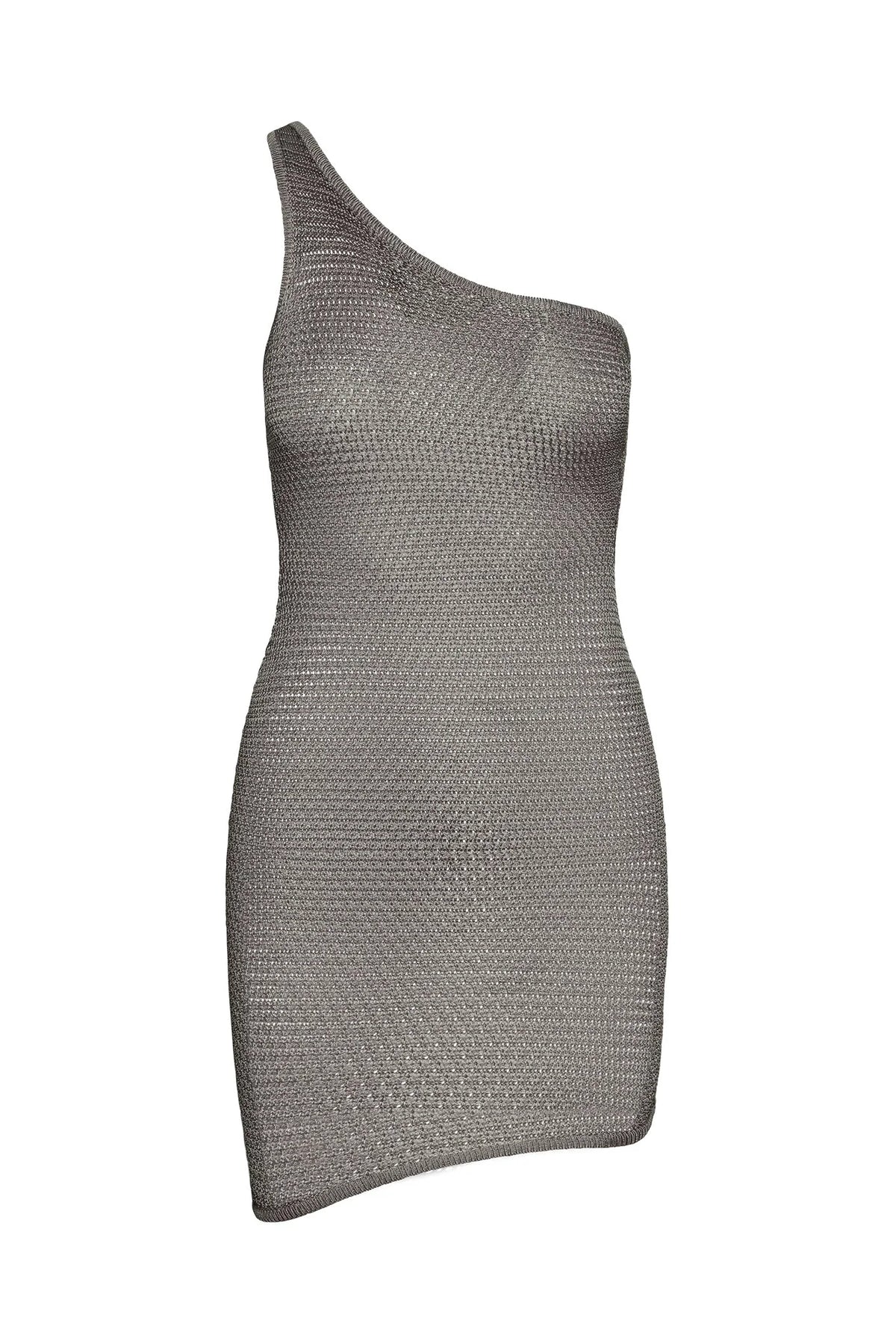 Taormina Dress - Steel Treble Knit