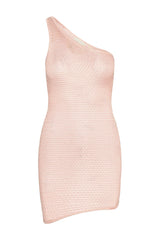 Taormina Dress - Powder Pink Treble Knit