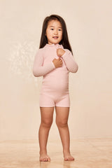 Hilo One Piece Kids - Powder Pink Crinkle