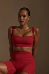 Outpost Bra - Cherry