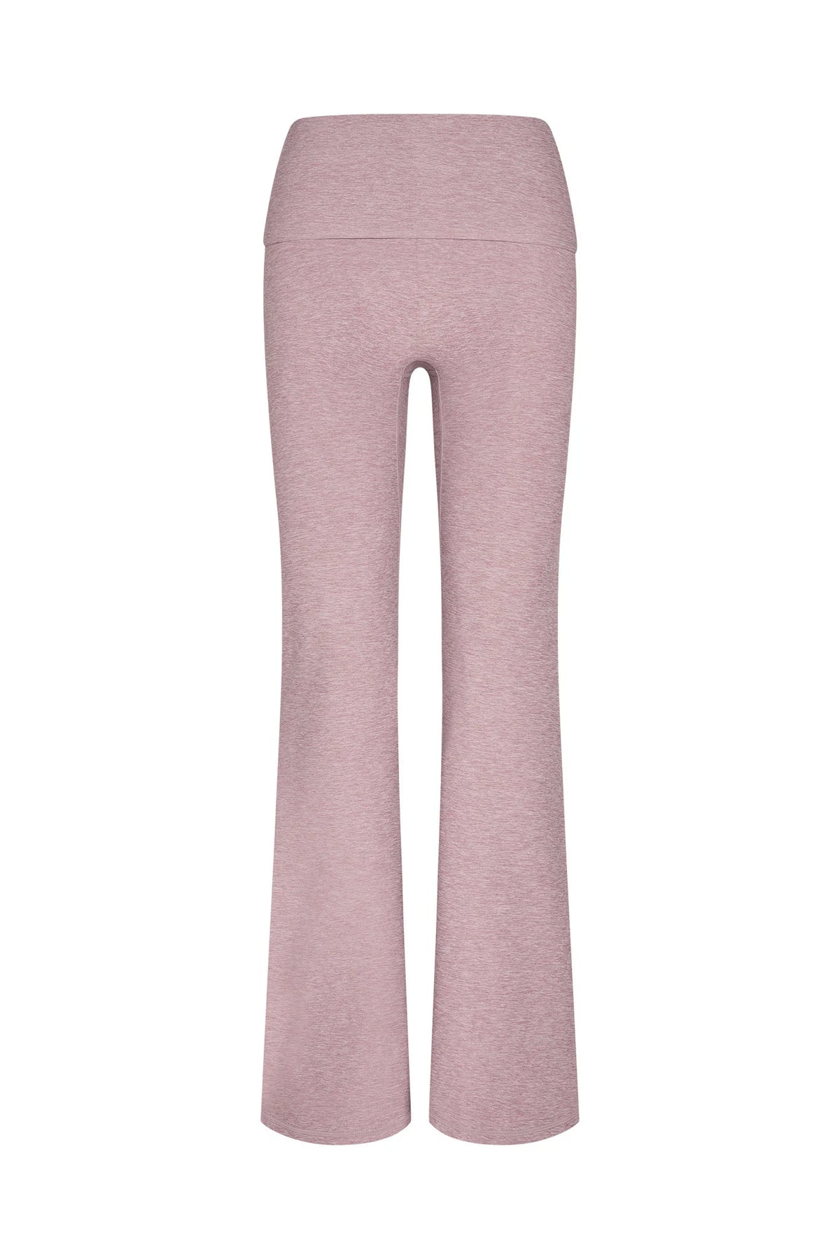 Melrose Flared Legging Long - Heather Mauve