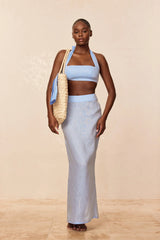 Fontelina Skirt - Sky Linen