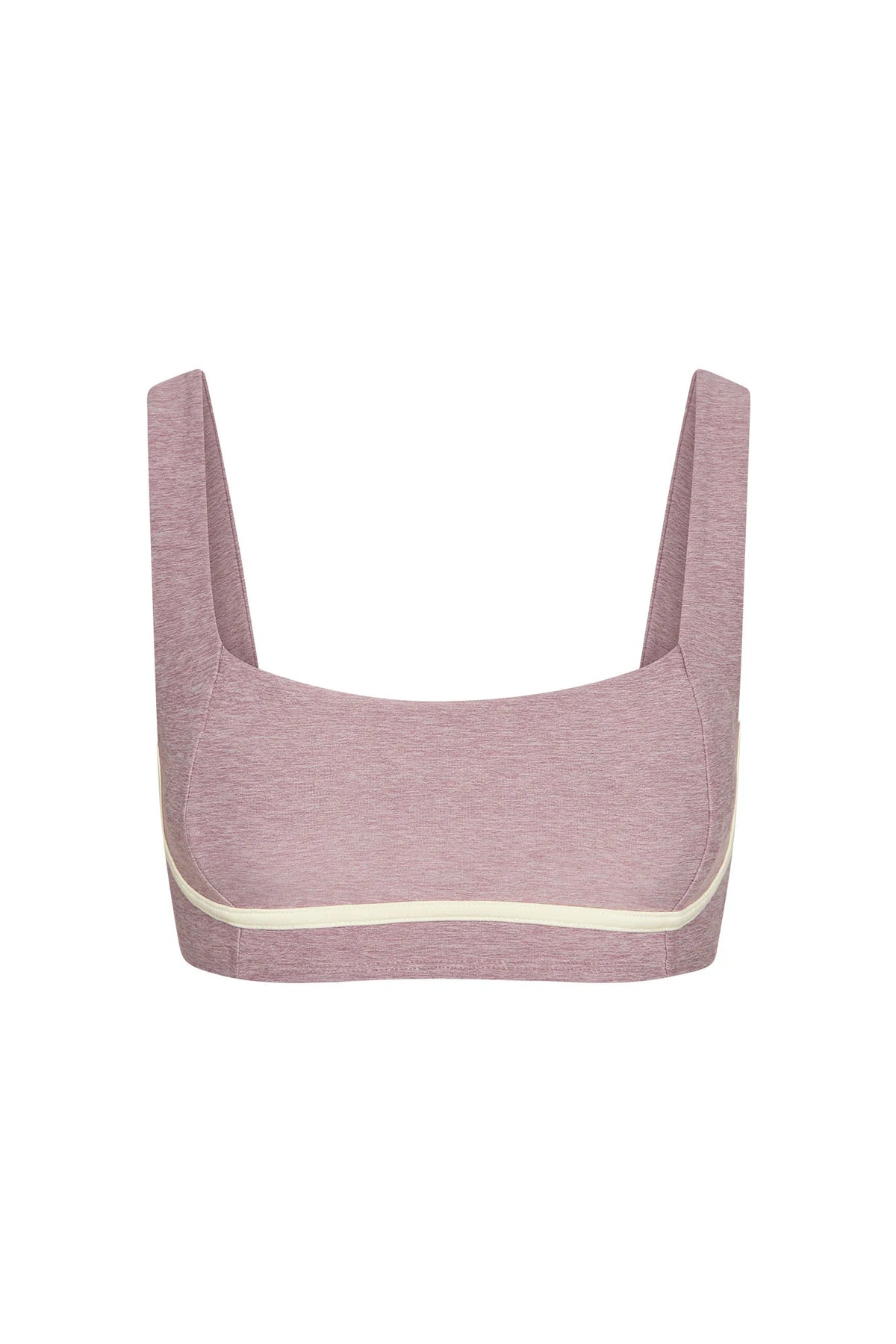 Zion Bra - Heather Mauve/Ivory