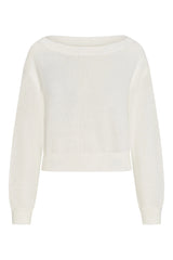 Brampton Island Sweater - Ivory Petit Jersey