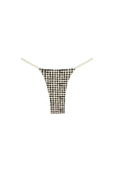 Barbados Bottom - Black Gingham