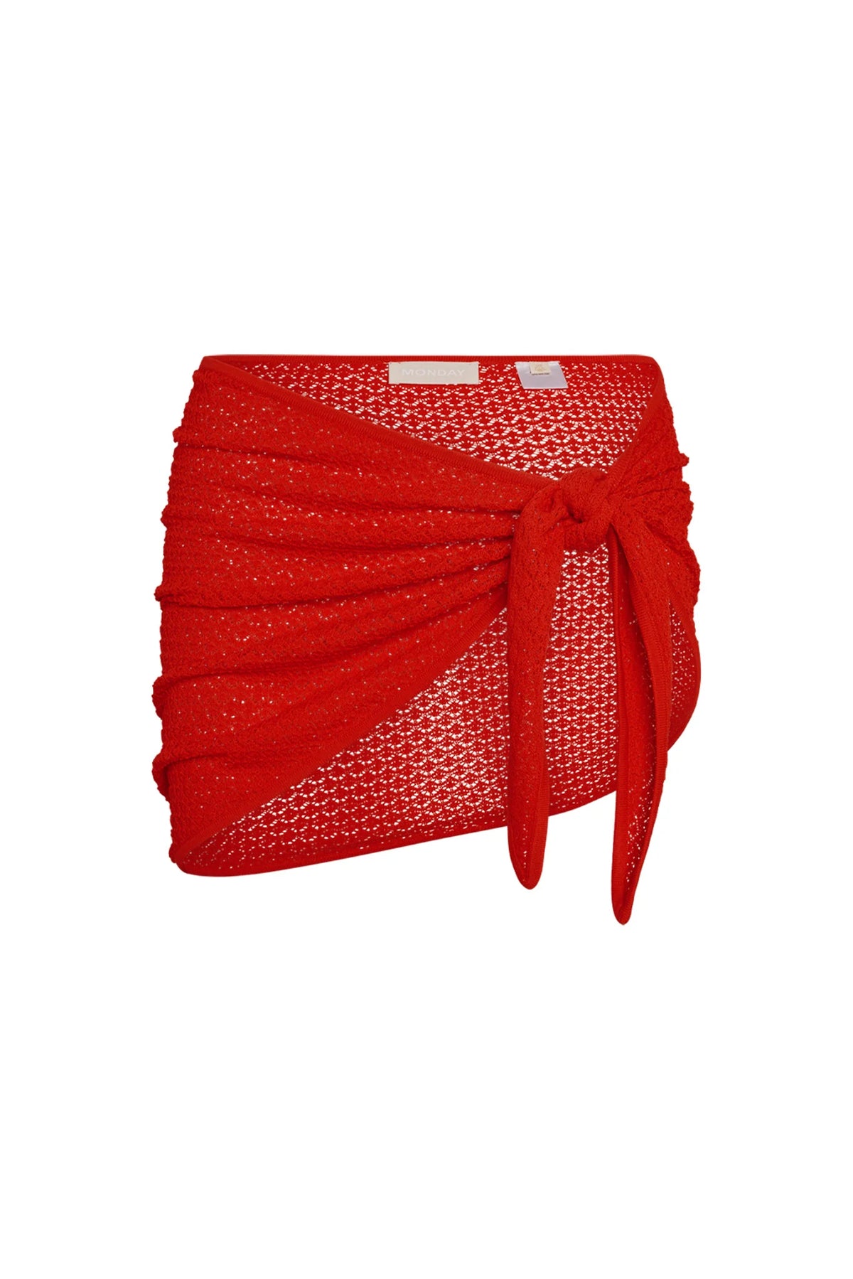 Paris Sarong - Chili Pepper Lace Crochet